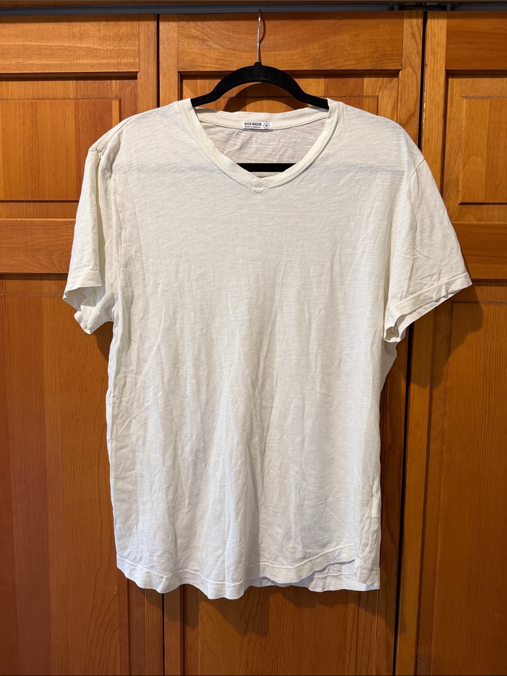 Buck Mason Cotton V Neck Tee Shirt